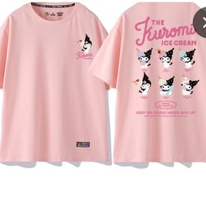 Kuromi Men's L My Melody Anime Shirt